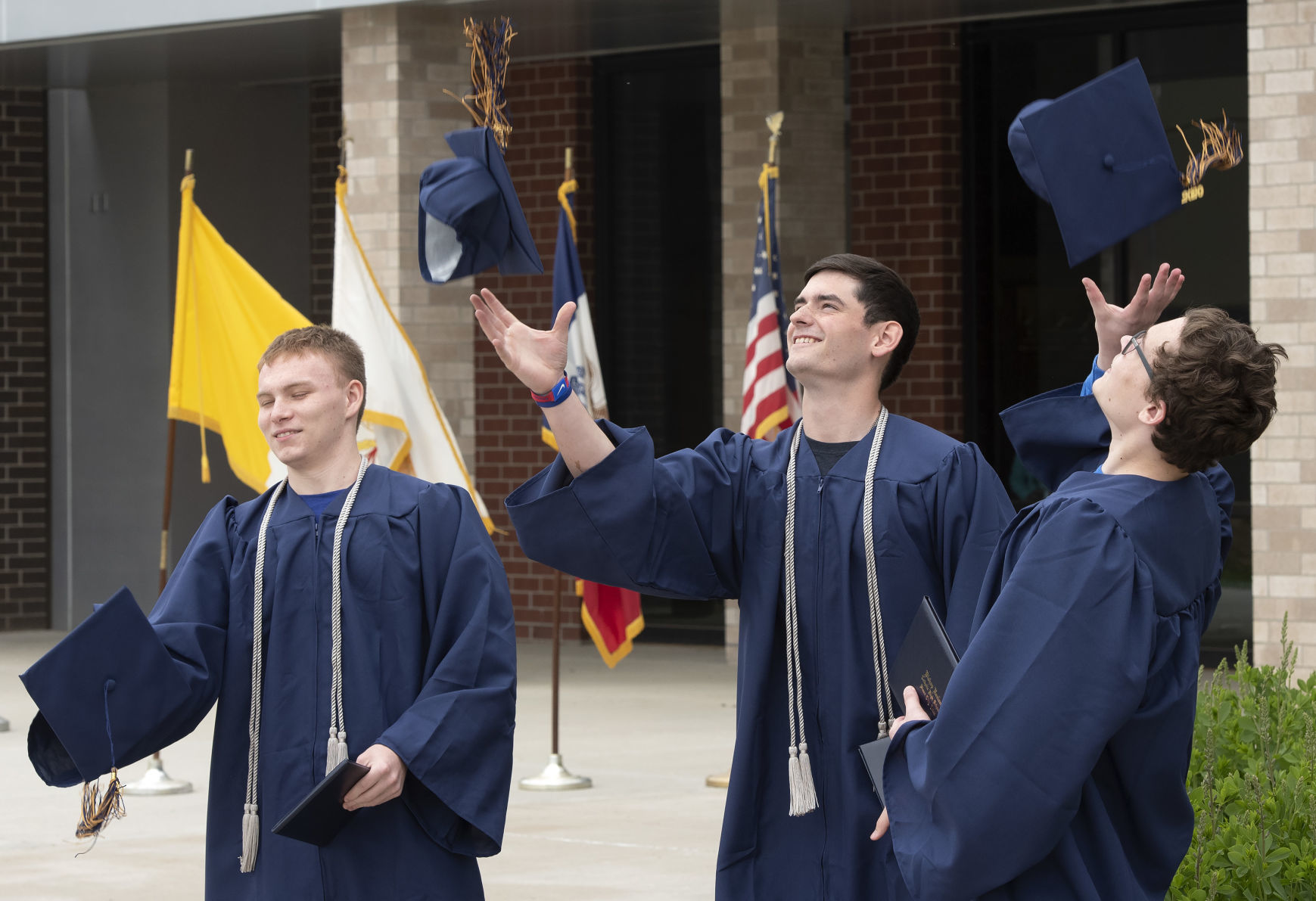 COVID-19 Heelan military graduates